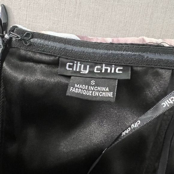 City Chic strapless floral wide leg jumpsuit - Picture 11 of 15